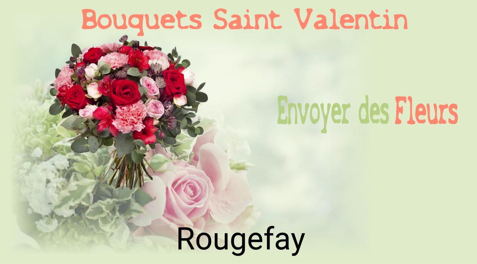 Roses de Saint-Valentin livrées à Rougefay